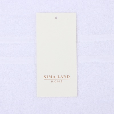 Коврик махровый SL HOME: Basic «Блан де Блан», 50×70 см, хлопок 100%