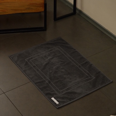Коврик махровый SL HOME: Basic «Гри Сандре», 50×70 см, хлопок 100%
