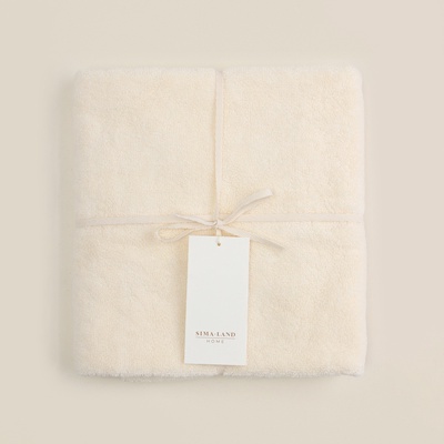 Коврик махровый SL HOME: Basic «Айвори», 50×70 см, хлопок 100%