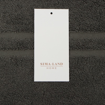 Коврик махровый SL HOME: Basic «Олива», 50×70 см, хлопок 100%