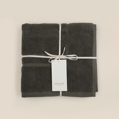 Коврик махровый SL HOME: Basic «Олива», 50×70 см, хлопок 100%