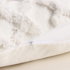 Наволочка декоративная с кисточками SL Home, 45×45 см, хлопок 100%, молочная - Фото 5