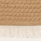 Ковер с бахромой круглый SL Home «Паджа», d=150 см - Фото 4