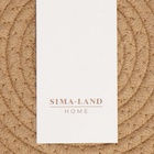 Ковер с бахромой круглый SL Home «Паджа», d=150 см - Фото 5