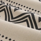 Коврик SL Home Cotton, 60×90 см, чёрный, молочный, хлопок 50% - Фото 13