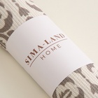 Коврик SL Home Cotton, 60×90 см, серый, молочный, хлопок 50% - Фото 8