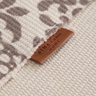 Коврик SL Home Cotton, 60×90 см, серый, молочный, хлопок 50% - Фото 4