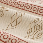 Коврик SL Home Cotton, 60×180 см, красный, молочный, хлопок 50% - Фото 10