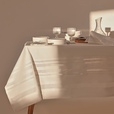 Скатерть SL HOME Fiesta, 150×176 см, лён 48%, хлопок 52%, 206 г/м²