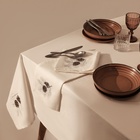 Набор салфеток с вышивкой SL HOME «Новый год», 40×40 см - 2 шт., лен 100% - Фото 7