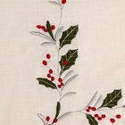 Набор салфеток с вышивкой SL HOME New Year 40х40см-2 шт., лен 100%, 185 гр/м2 10200533 - фото 16378991