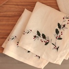 Набор салфеток с вышивкой SL HOME New Year 40х40см-2 шт., лен 100%, 185 гр/м2 10200533 - фото 16378983