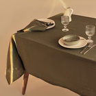 Скатерть с вышивкой SL HOME New Year 140х180см, лен 100%, 265 гр/м2 - фото 25464700