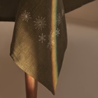 Скатерть с вышивкой SL HOME New Year 140х180см, лен 100%, 265 гр/м2 - фото 25464701