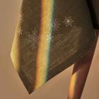 Скатерть с вышивкой SL HOME New Year 140х180см, лен 100%, 265 гр/м2 - фото 25464702