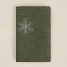 Полотенце с вышивкой SL HOME New Year 40х70 см, лен 100%, 265 гр/м2 - фото 25449507