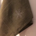 Полотенце с вышивкой SL HOME New Year 40х70 см, лен 100%, 265 гр/м2 - фото 25464723