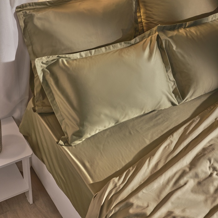 

Простыня 220ТС SL Home "Олива" 235*280 см , сатин, 100% хлопок