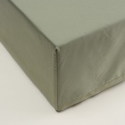 Простыня на резинке 2-спальная SL Home «Олива», 180×200+30 см, сатин, оливковая - Фото 9