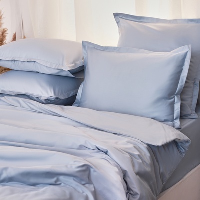Простыня на резинке евро SL Home Sea, 200×200+30 см, сатин