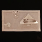 Дорожка с мережкой SL HOME Fiesta 30×60 см - 1 шт., лен 48%, хлопок - Фото 3