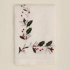 Салфетка с вышивкой SL HOME New Year 30х40см-1 шт, лен 100%, 185 гр/м2 - фото 25449581