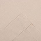 Комплект штор SL Home Linen 140*300 см - 2 штуки, цв. темно-бежевый, 52% лён/48% вискоза - Фото 4