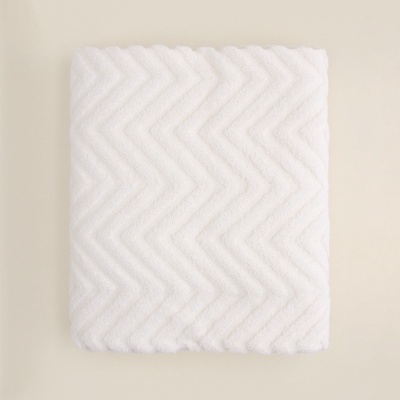 Полотенце махровое SL HOME: Geometry «Блан де Блан», 67×140 см