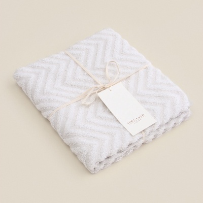 Полотенце махровое SL HOME: Geometry "Коста" 50х90 см, 83% хлопок, 17% лён, 500 г/м2