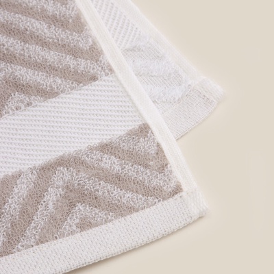 Полотенце махровое SL HOME: Geometry "Коста" 50х90 см, 83% хлопок, 17% лён, 500 г/м2