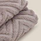 Полотенце махровое SL HOME: Geometry «Саббиа», 50×90 см, коричневое - Фото 5