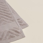 Полотенце махровое SL HOME: Geometry «Саббиа», 50×90 см, коричневое - Фото 8