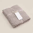 Полотенце махровое SL HOME: Geometry «Саббиа», 50×90 см, коричневое - Фото 10