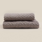 Полотенце махровое SL HOME: Geometry «Саббиа», 67×140 см, коричневое - Фото 3