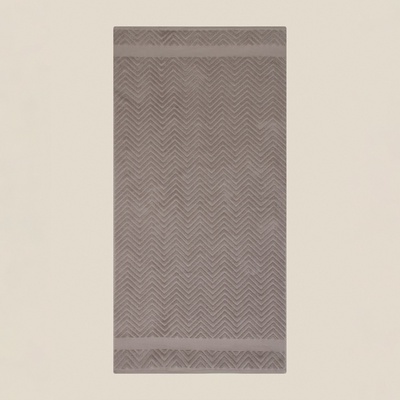 Полотенце махровое SL HOME: Geometry «Саббиа», 67×140 см, коричневое