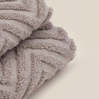 Полотенце махровое SL HOME: Geometry «Саббиа», 67×140 см, коричневое - Фото 5