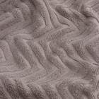 Полотенце махровое SL HOME: Geometry «Саббиа», 67×140 см, коричневое - Фото 6