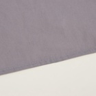 Простыня на резинке 1.5-спальная SL Home Cotton, 140×200+30 см, серая, жатый хлопок 10245348