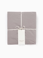 Простыня на резинке евро SL Home Cotton, 200×200+30 см, серая, жатый хлопок 10245352