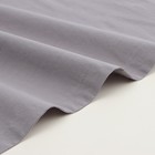 Наволочка SL Home Cotton 70*70+2 см, цв.серый, 100% жатый хлопок - фото 25548739