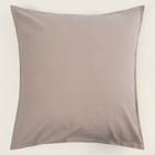 Наволочка SL Home Cotton 70*70+2 см, цв.бежевый, 100% жатый хлопок - фото 25548747