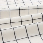Простыня на резинке SL Home Cotton 180*200+30 см, цв.белый/серый, 100% жатый хлопок 10245391 - фото 13091728