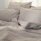 Наволочка SL Home Cotton 50*70+2 см, цв.бежевый/белый, 100% жатый хлопок - фото 26325879