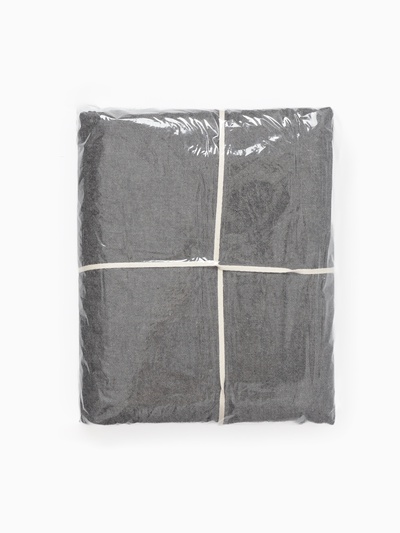 Простыня евро SL Home «Деним», 245×260 см, синяя, жатый хлопок