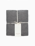 Простыня на резинке SL Home "Деним" 180*200+30 см, цв.темно-серый, 100% жатый хлопок - Фото 12