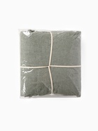 Простыня на резинке евро SL Home «Деним», 200×200+30 см, оливковая, жатый хлопок 10245503