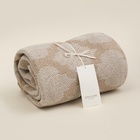 Плед SL Home "Марокко" 125*150 см, цв.бежевый, 100% хлопок - фото 25449679