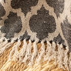 Плед SL Home "Марокко" 125*150 см, цв.серый, 100% хлопок - фото 25449681