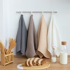 Полотенце кухонное SL HOME Linen, серое, однотонное, 38×65 см - Фото 3
