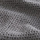 Полотенце кухонное SL HOME Linen, серое, однотонное, 38×65 см - Фото 7